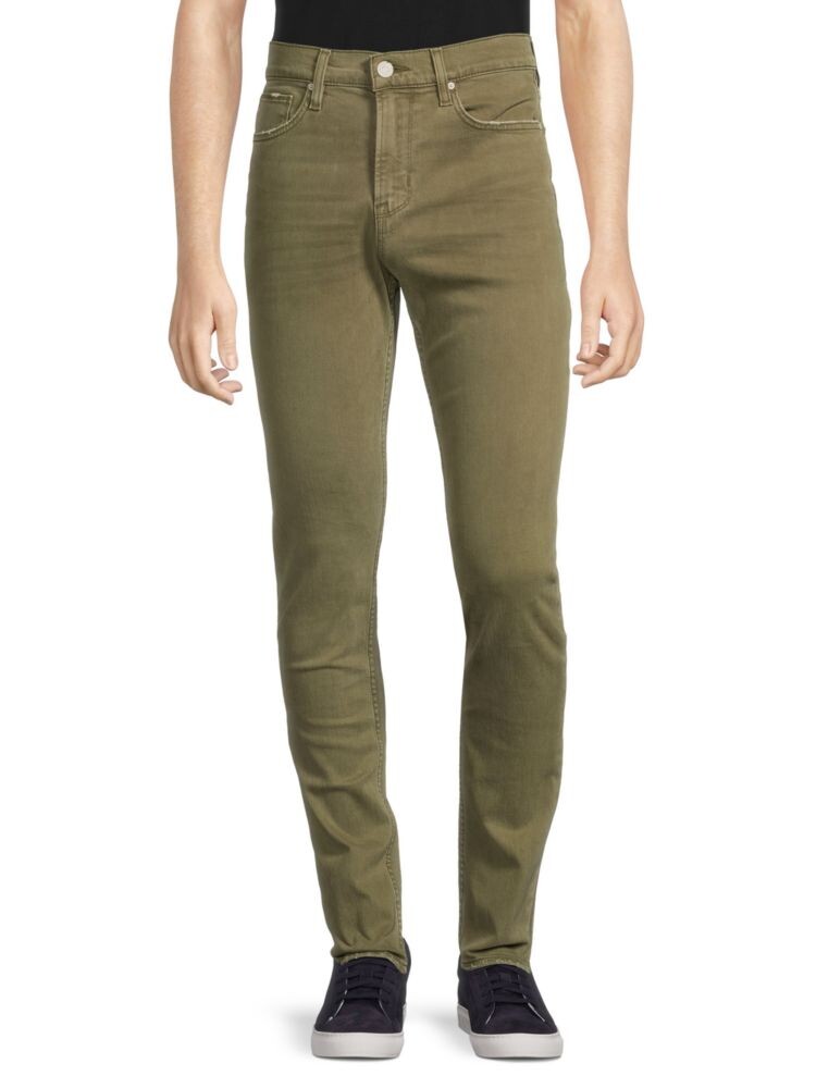 

Узкие джинсы Axl с высокой посадкой Hudson, цвет Dark Olive