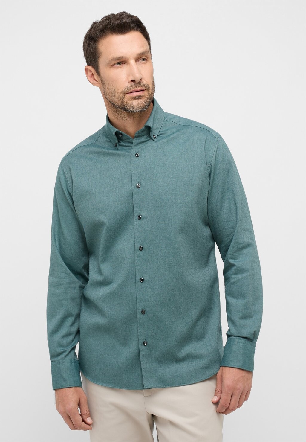 

Рубашка MODERN FIT Eterna, цвет jade