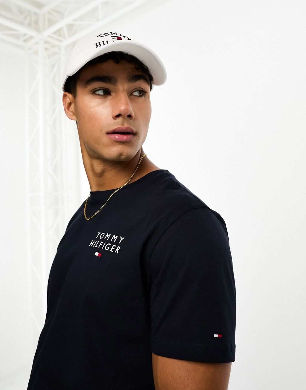 

Темно-синяя футболка Tommy Hilfiger Original, Синий