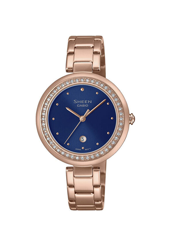 

Женские наручные часы Sheen she-4556pg-2audf из стали Casio, мультиколор