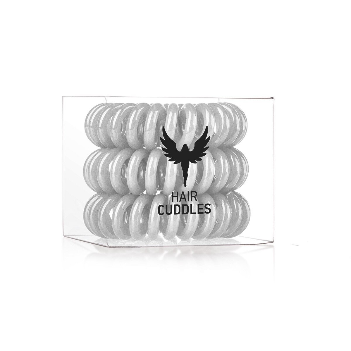 

HH SIMONSEN Hair Cuddles Grey - Серые резинки для волос, 3 шт