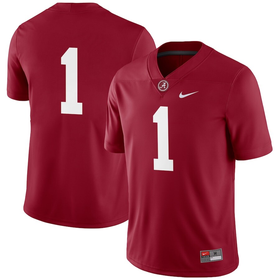 

Джерси Nike Alabama Crimson Tide, малиновый