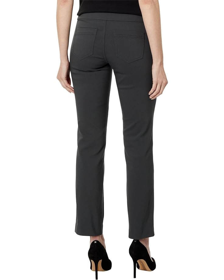 

Брюки NIC+ZOE Wonderstretch Pocket Straight Leg Pants, угольный