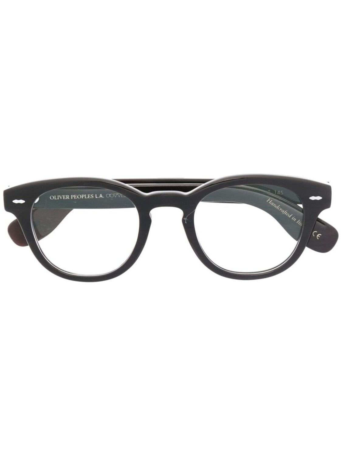 

Oliver Peoples очки в круглой оправе, черный