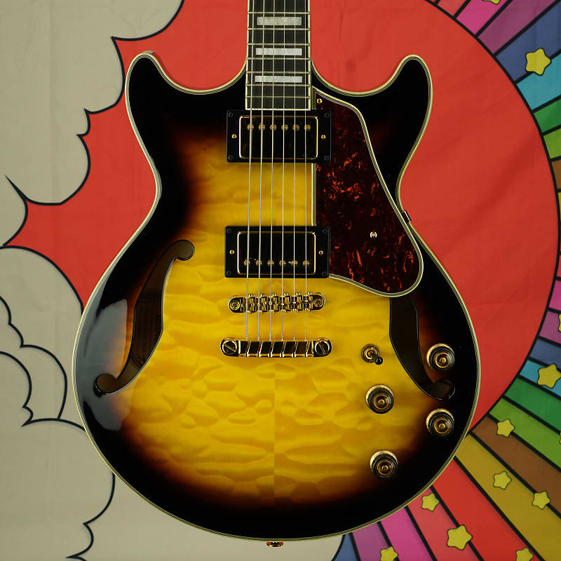 Электрогитара Ibanez Artcore Express Electric Guitar - Antique Yellow Sunburst