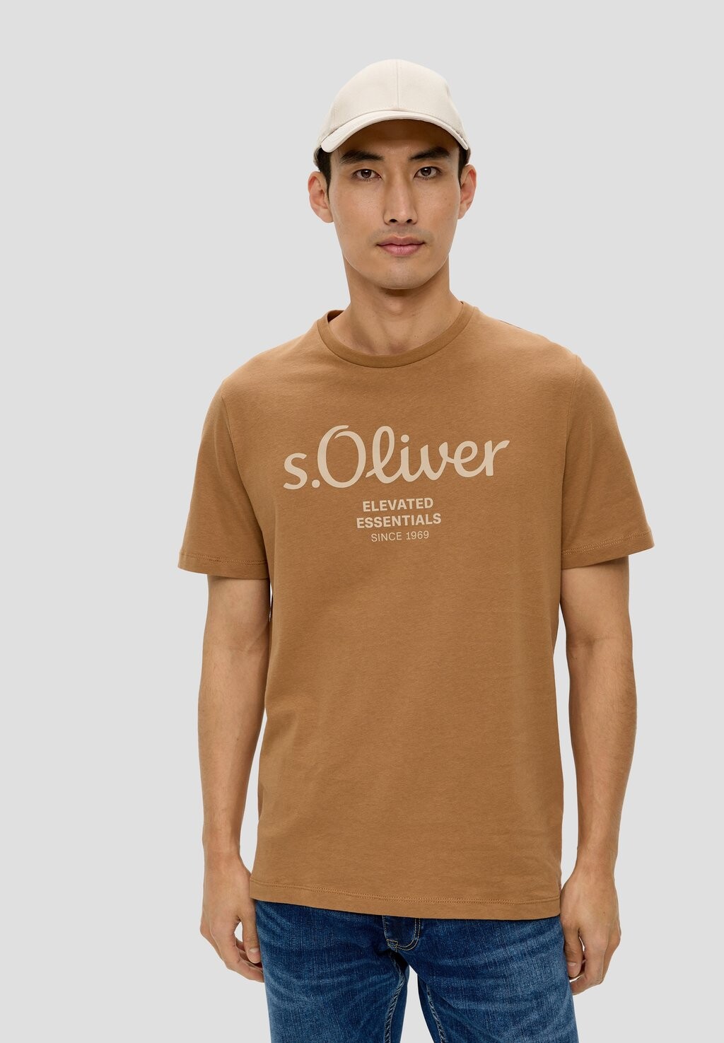 

Футболка с принтом s.Oliver, цвет sandstein