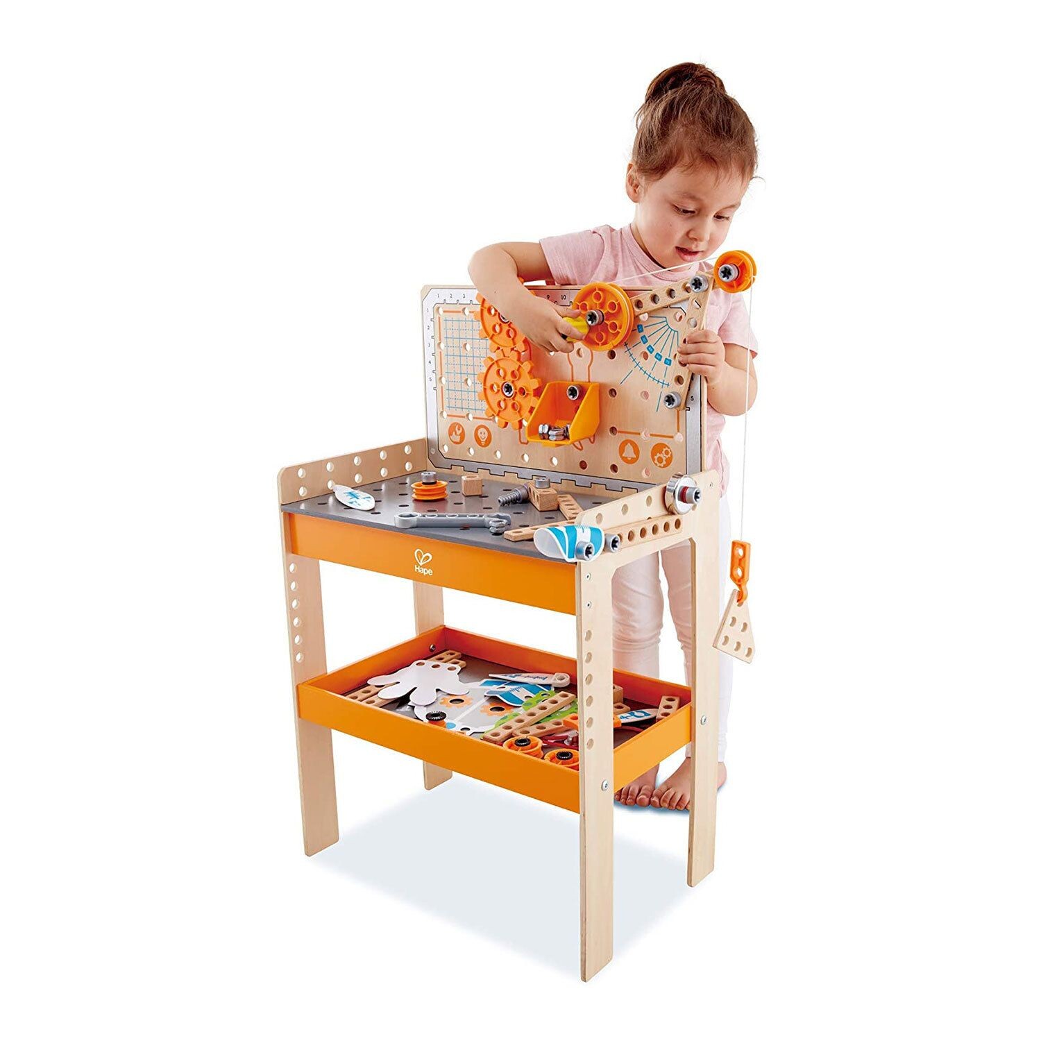

Набор игрушек Hape Deluxe Scientific Workbench, Экспериментальная мастерская изобретателя Hape