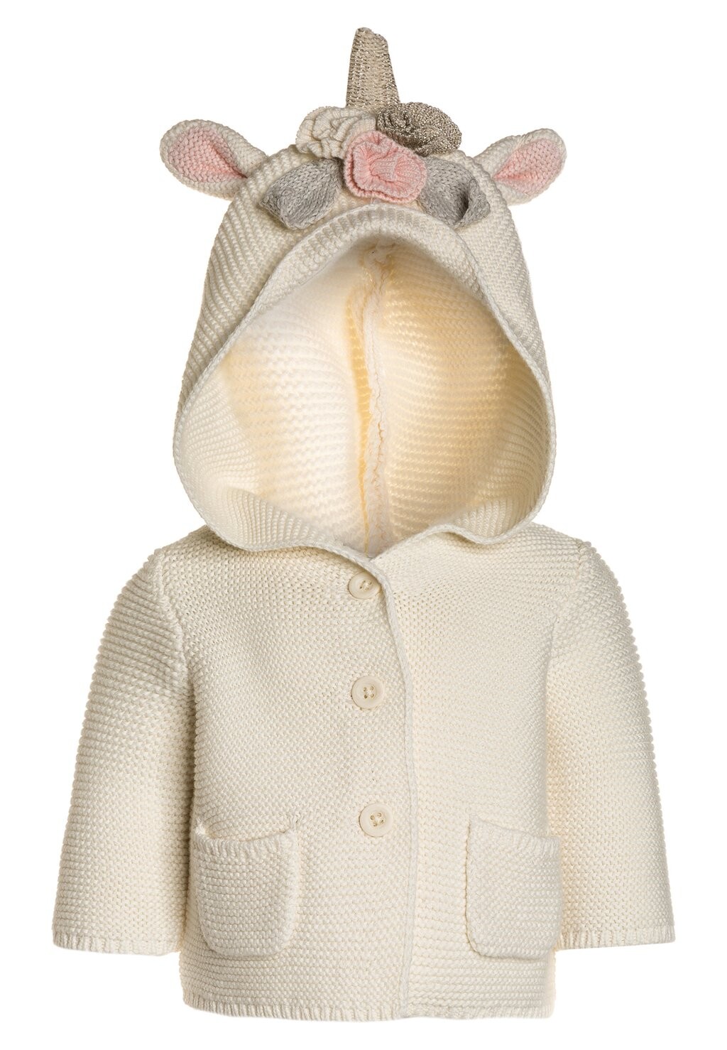 

Кардиган BABY GAP, цвет ivory frost