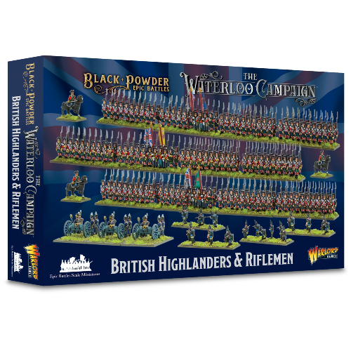 Фигурки Black Powder Epic Battles: British Highlanders & Riflemen