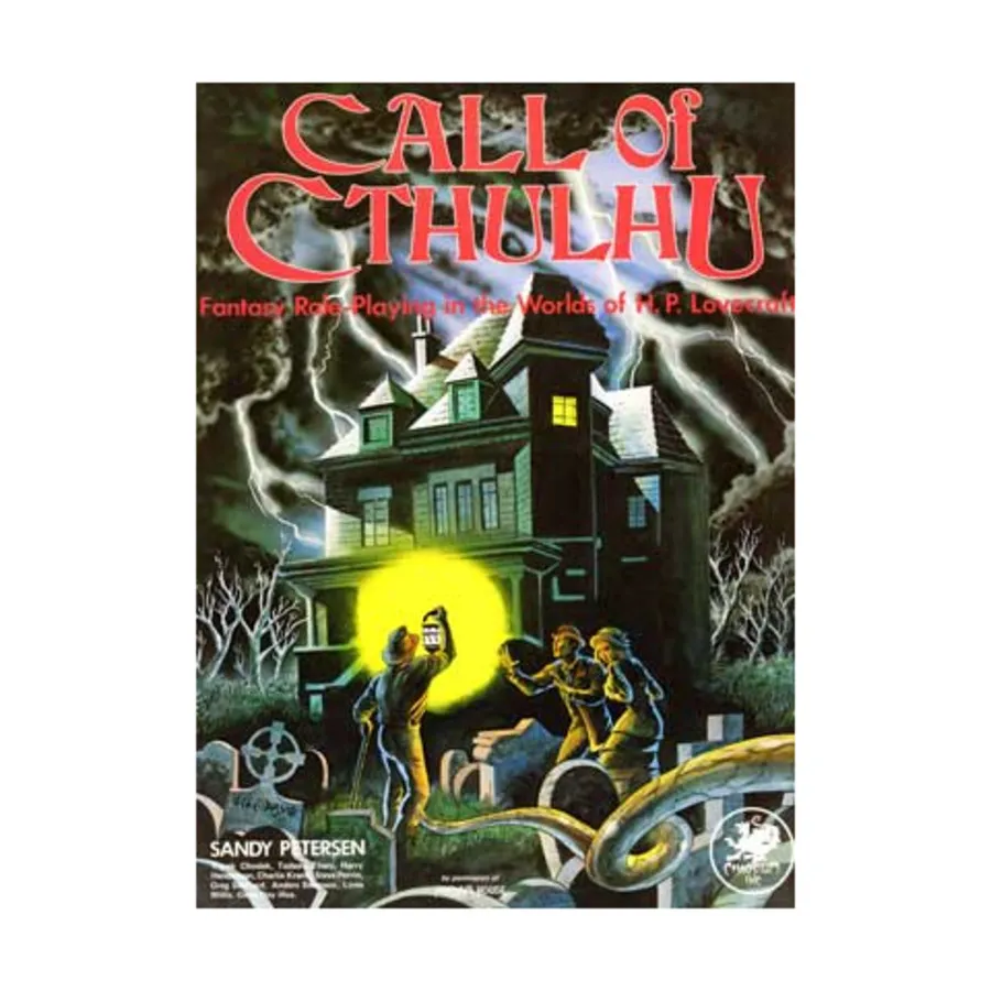 

Бокс-сет Call of Cthulhu (1st Edition, 1st Printing), Call of Cthulhu - Rule, Source & Supplement Books (Chaosium 1st-5.5 Editions)