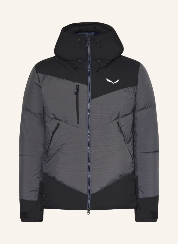 

Ортлес пуховик Salewa, черный