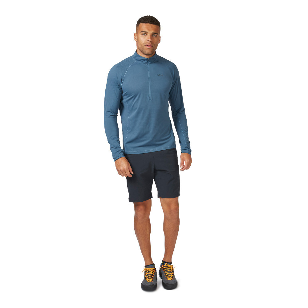 

Спортивный топ Rab Sonic Zip Neck, синий