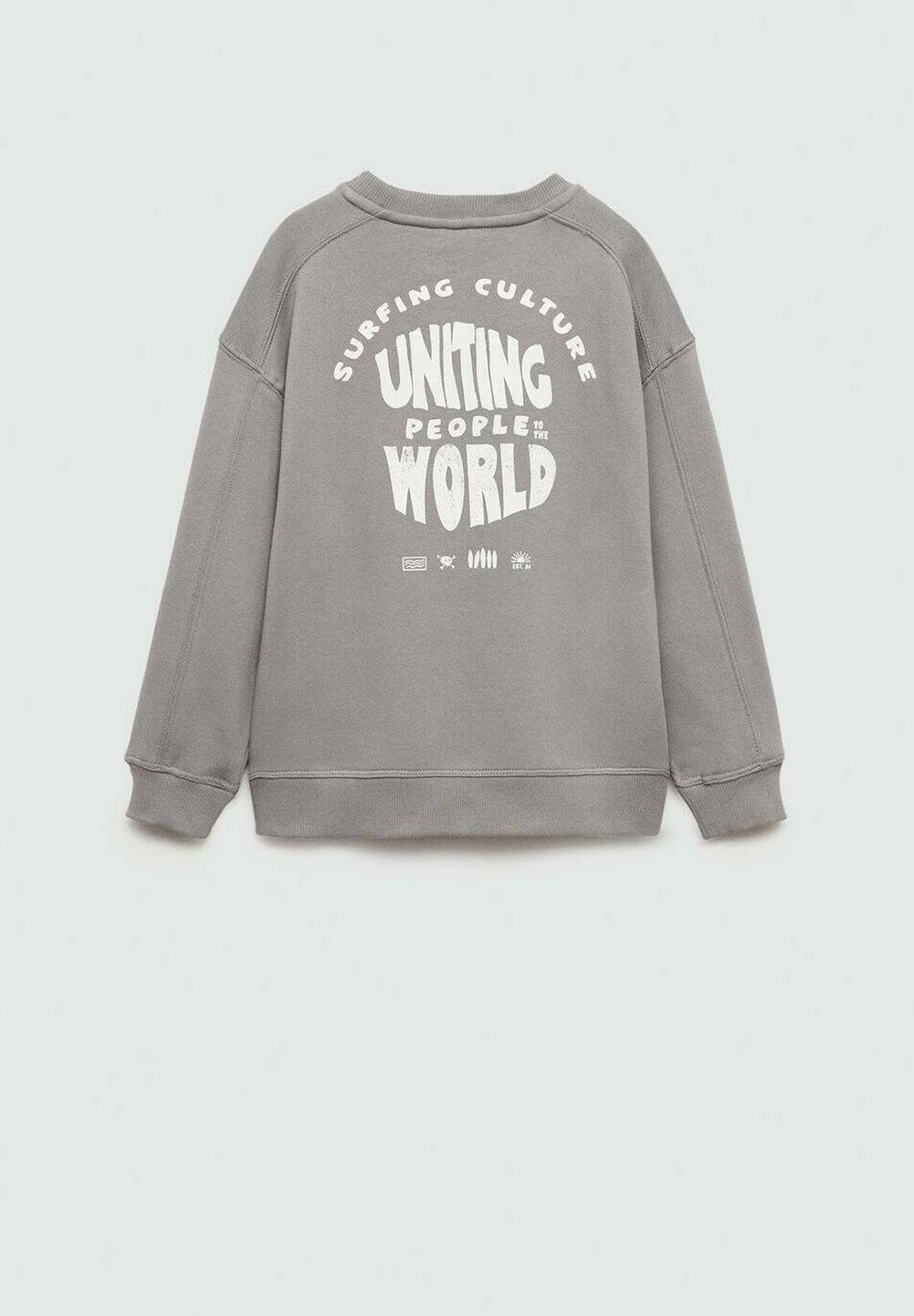

Толстовка SUN Mango Kids, серый