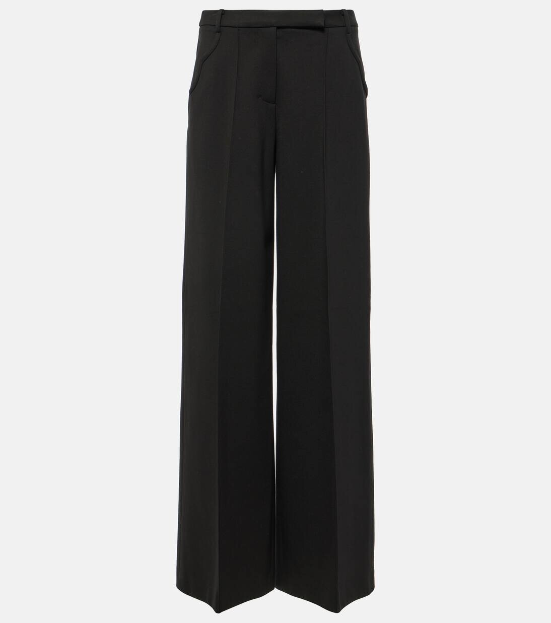 

Широкие брюки из джерси Emotional Essence Dorothee Schumacher, цвет pure black