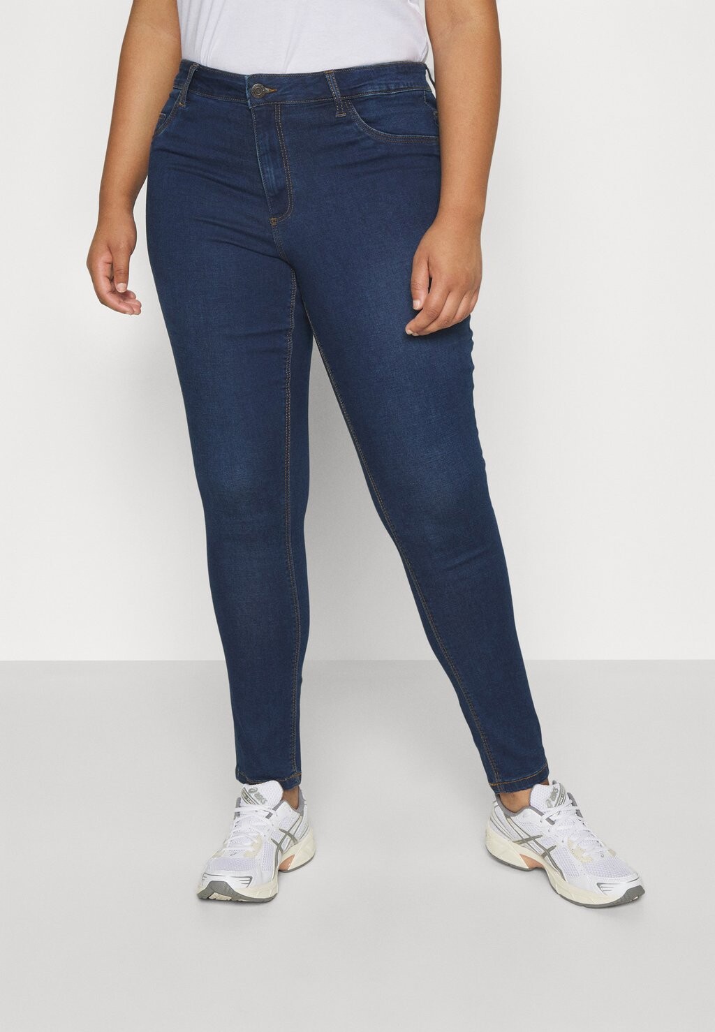 

Джинсы Skinny Fit Noisy May Curve, темно-синий