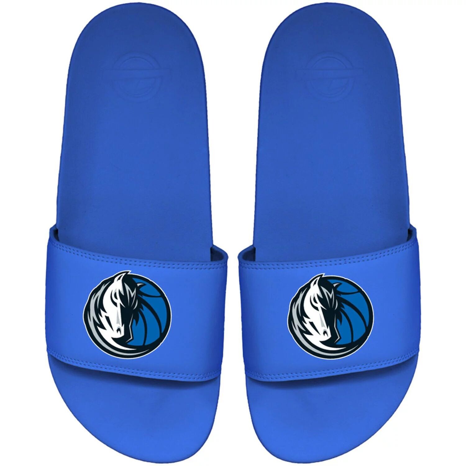 

Мужские шлепанцы ISlide синие Dallas Mavericks Primary Motto