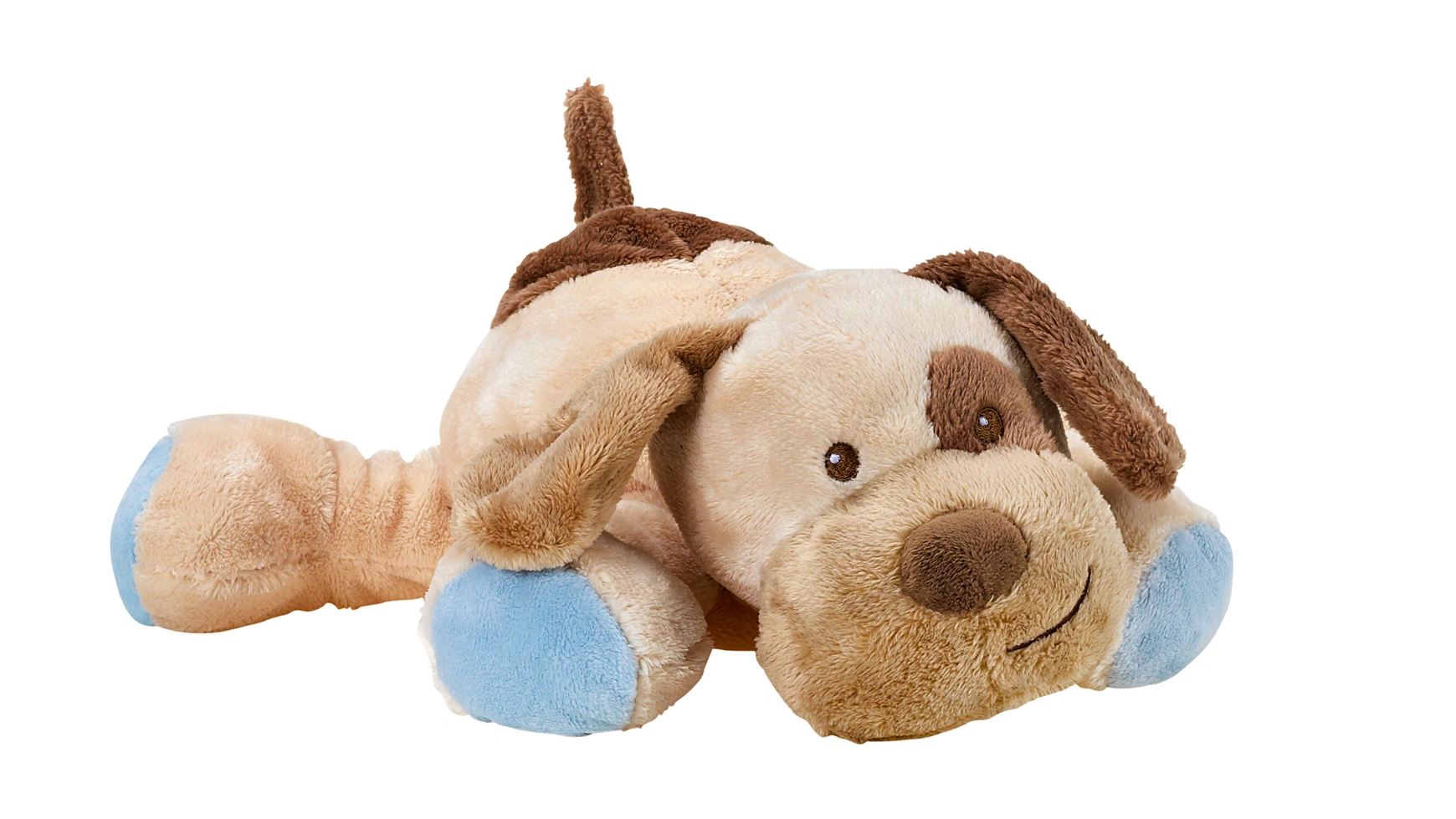 зайчик в голубом шарфе и шапочке 20 см Müller Toy Place Собака синяя, 35 см
