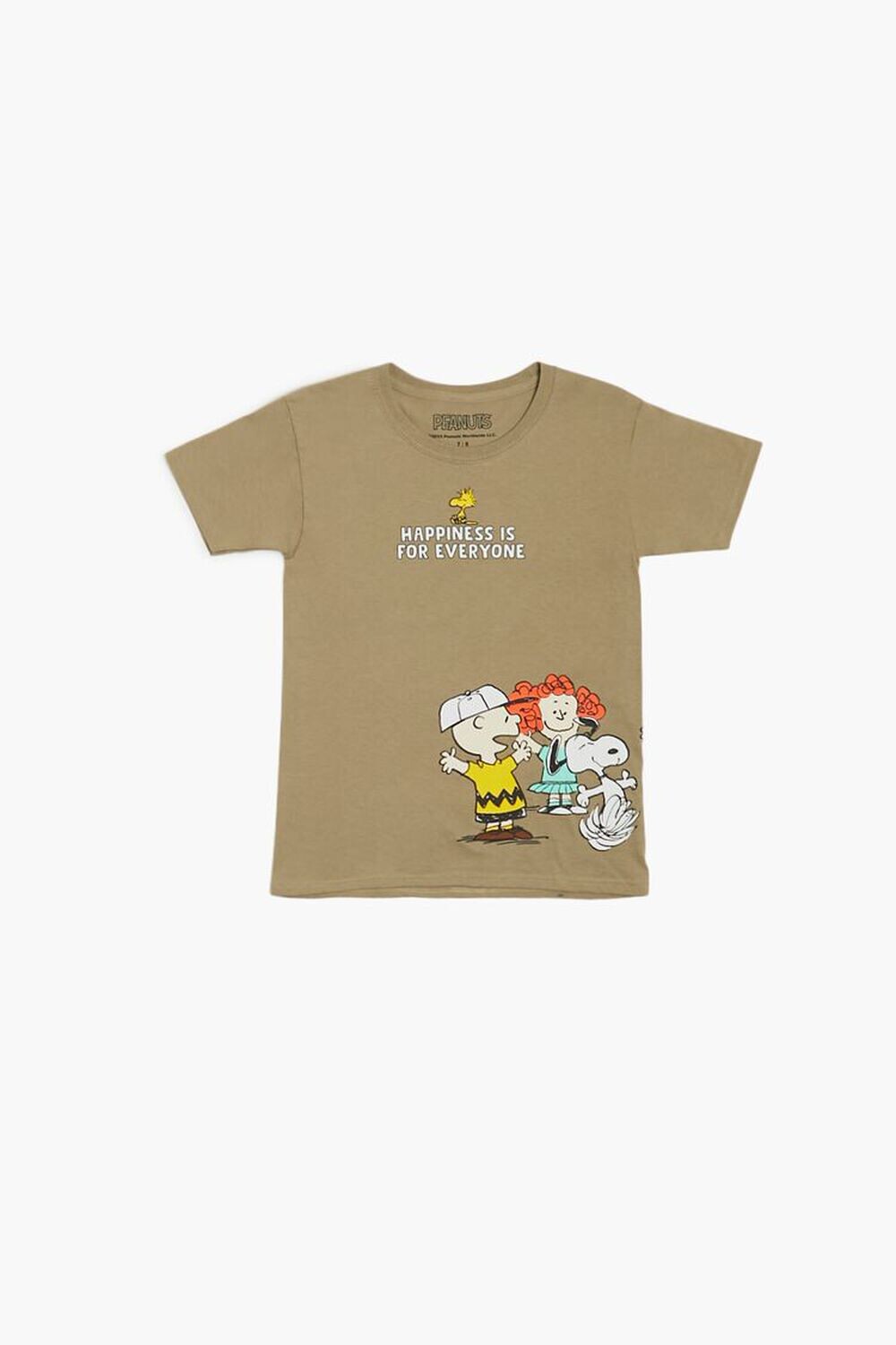 

Детская футболка Peanuts Gang Happiness Forever 21, зеленый