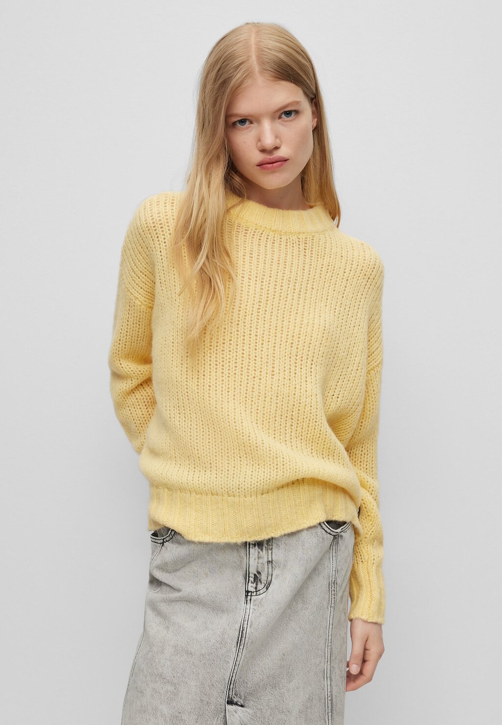 

Джемпер HUGO СЛООС, цвет medium beige