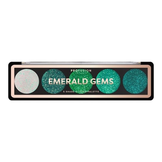 

Палетка из 5 теней для век Profusion, Emerald Gems Eyeshadow