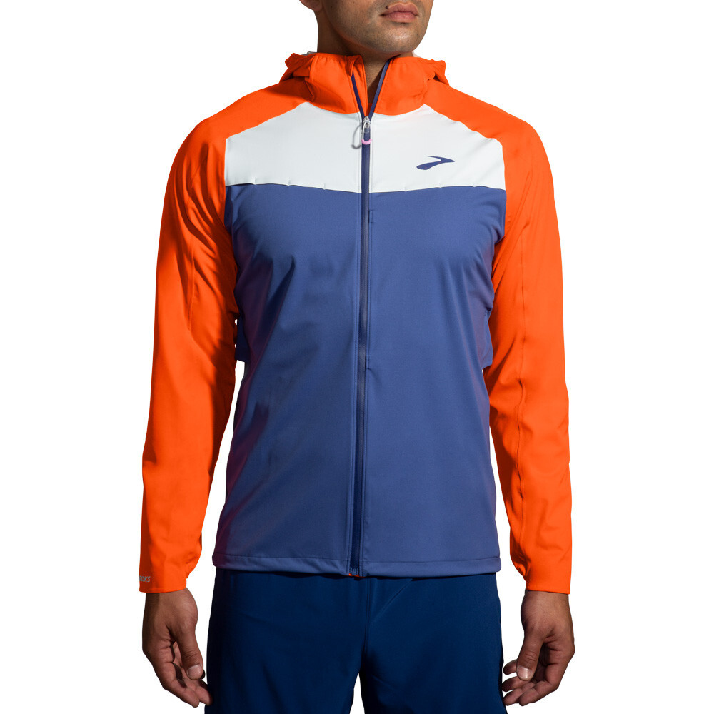 

Куртка Brooks High Point Waterproof, синий