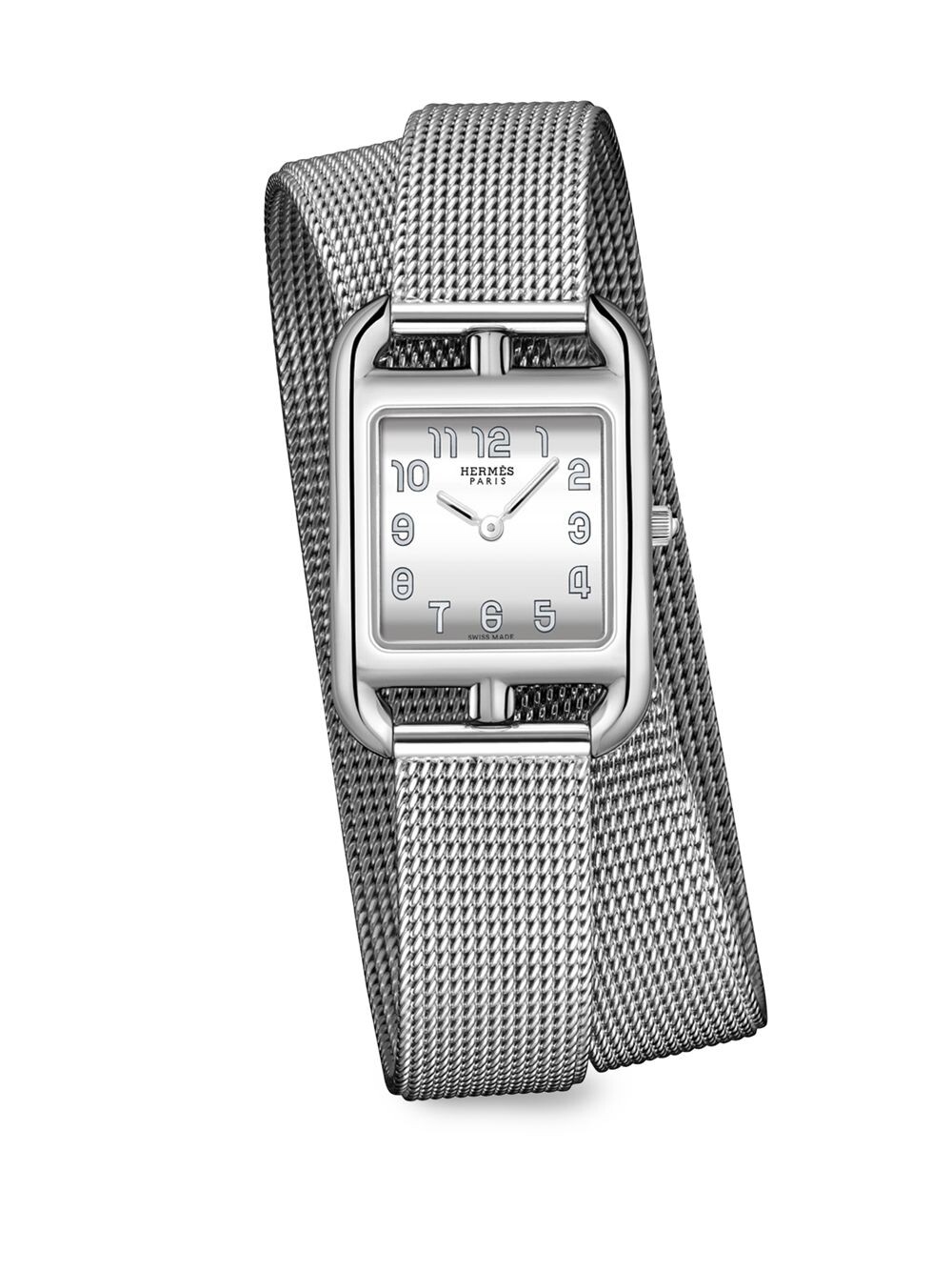 

Часы-браслет Cape Cod 31MM из нержавеющей стали HERMÈS, серебряный