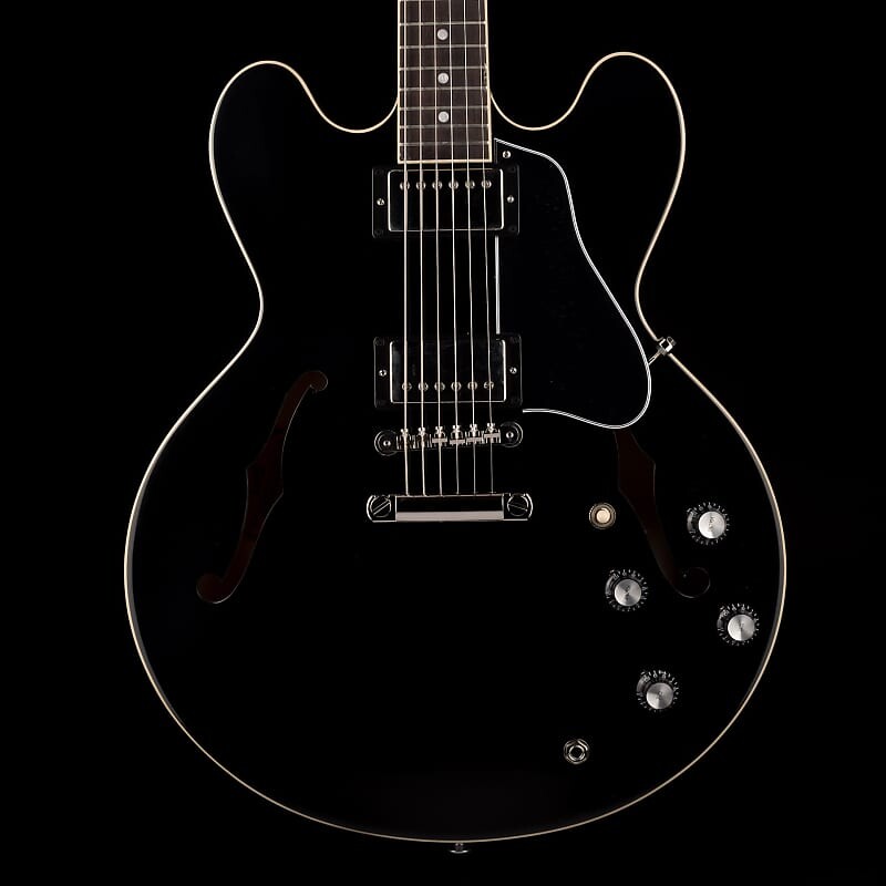 

Электрогитара Gibson ES-335 Ebony Electric Guitar