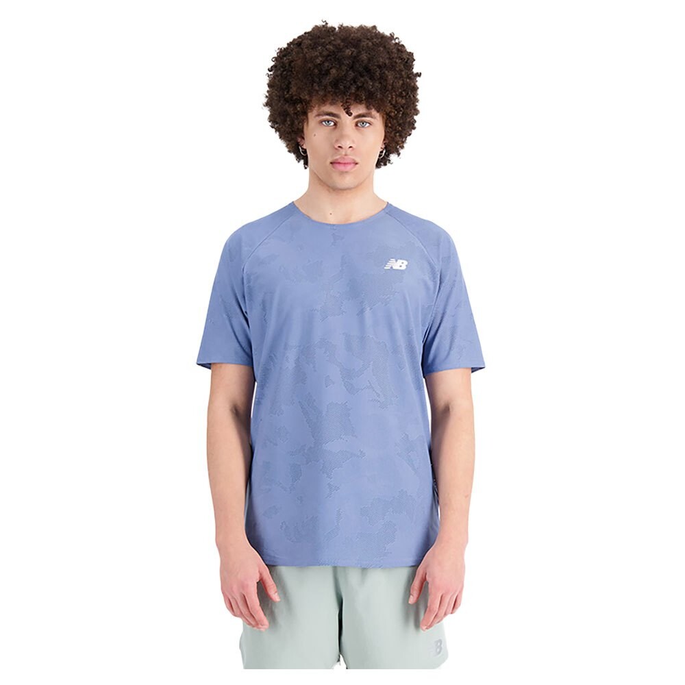 

Футболка New Balance Q Speed Jacquard, синий