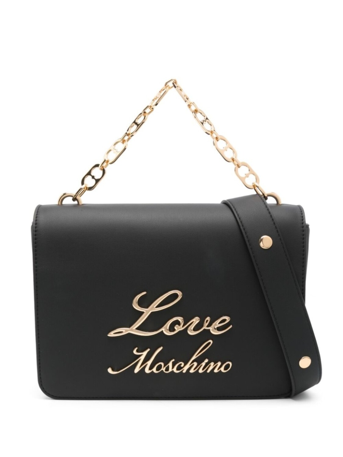

Сумка-тоут с логотипом Love Moschino, черный