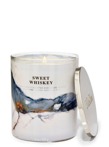 

Фирменная свеча с одним фитилем Sweet Whiskey, 8 oz / 211 g, Bath and Body Works