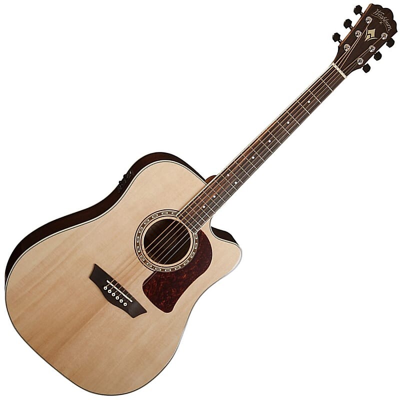 

Акустическая гитара Washburn HD20SCE Heritage Series Dreadnought Cutaway Acoustic-Electric Guitar