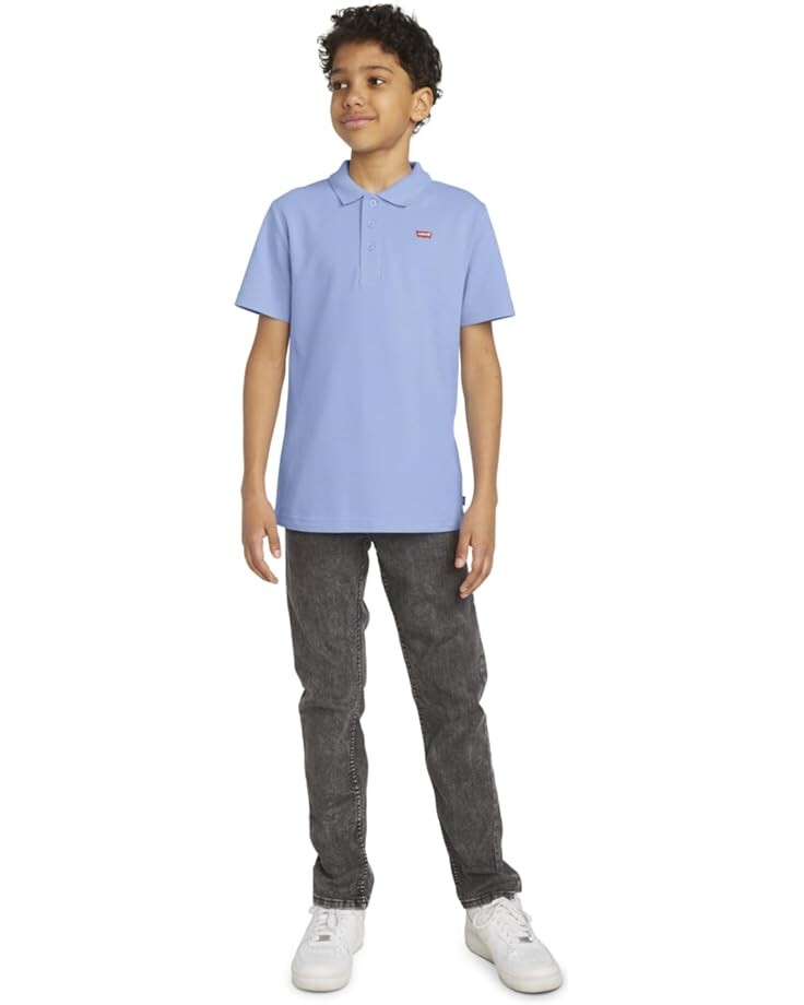 

Поло Levi'S Short Sleeve Polo Shirt, светло-синий
