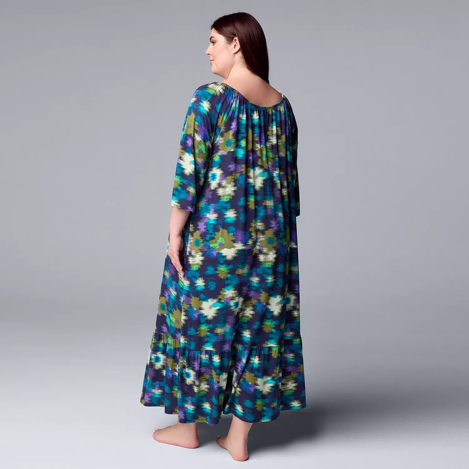 

Плюс размер Simply Vera Vera Wang Макси-пижама Simply Vera Vera Wang