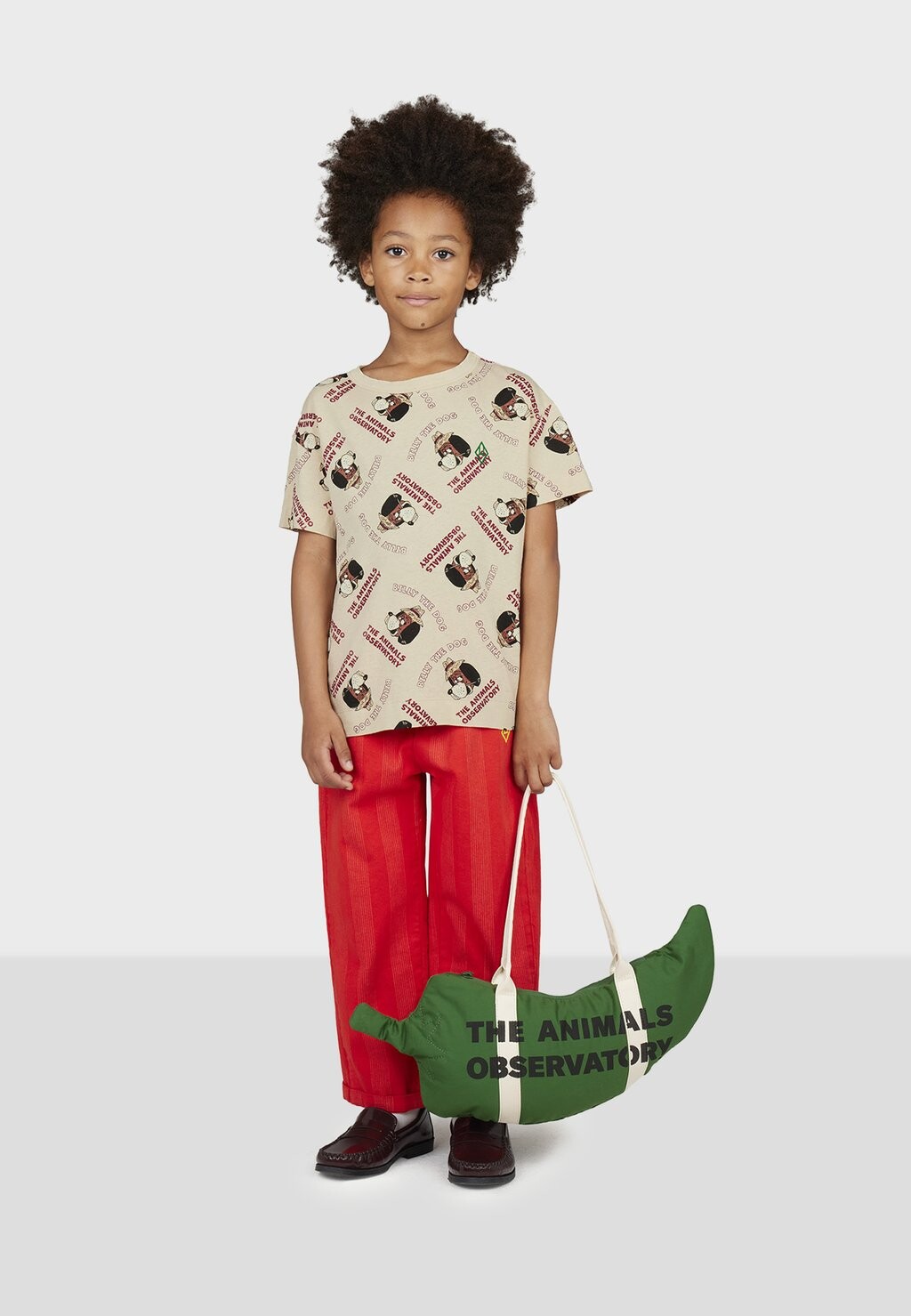 

Футболка с принтом ROOSTER UNISEX THE ANIMALS OBSERVATORY, цвет beige