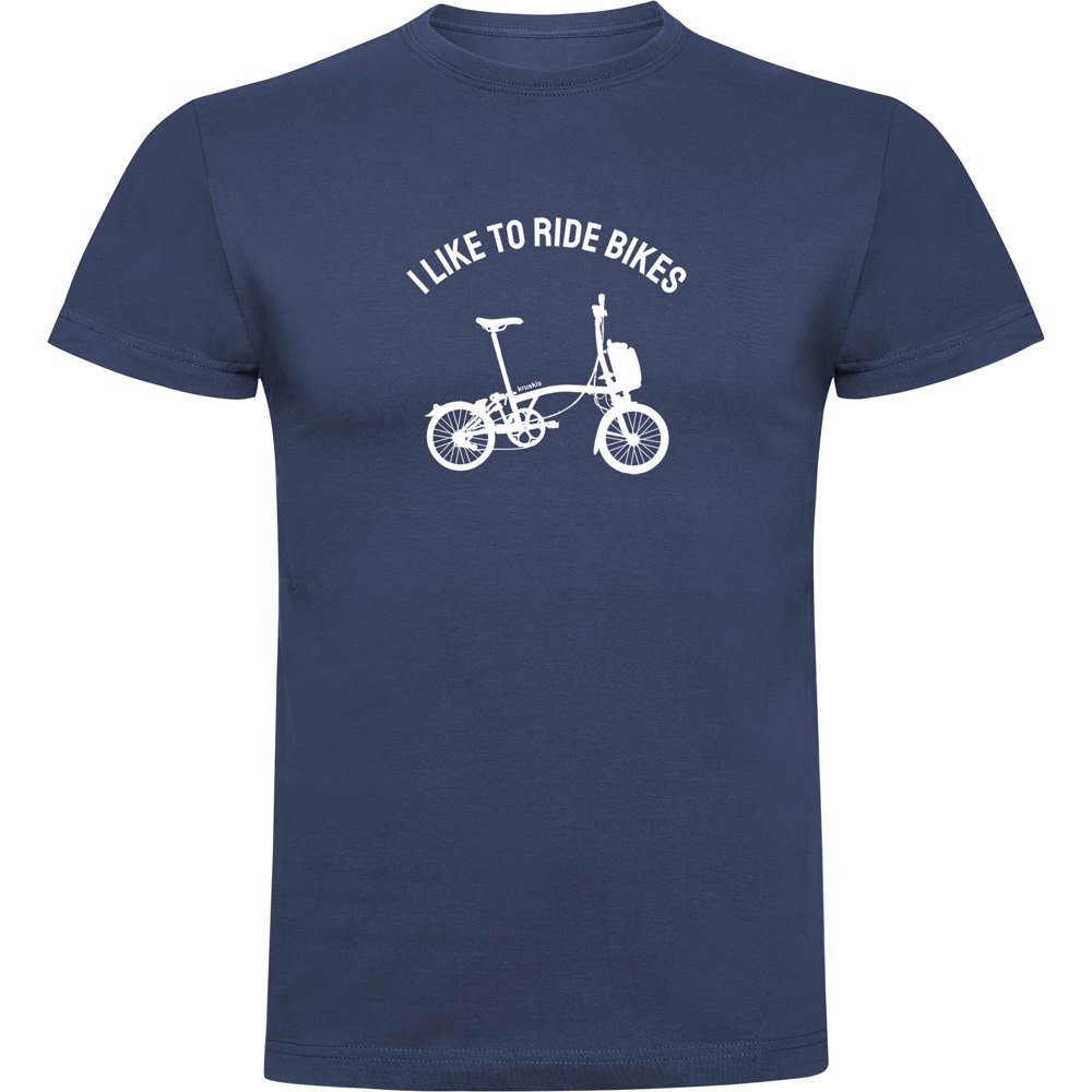 Футболка Kruskis I Like To Ride Bikes, синий