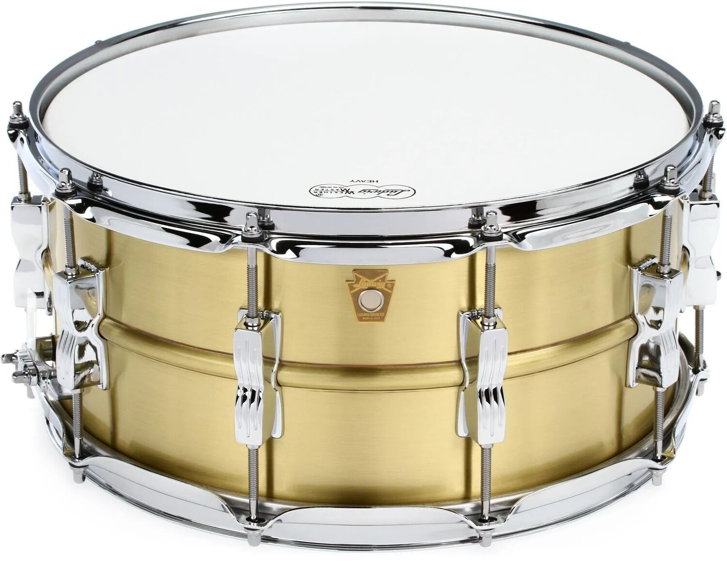 

Малый барабан Ludwig Acro — 6,5 x 14 дюймов — матовая латунь