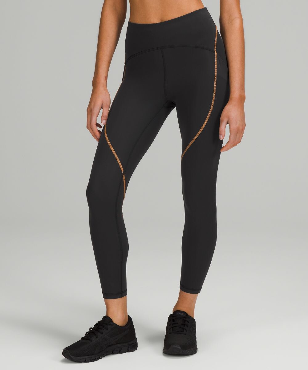 

Леггинсы Power Thru High Rise Lululemon, черный