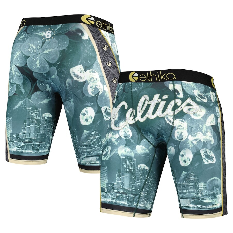 

Боксеры Ethika Boston Celtics, зеленый