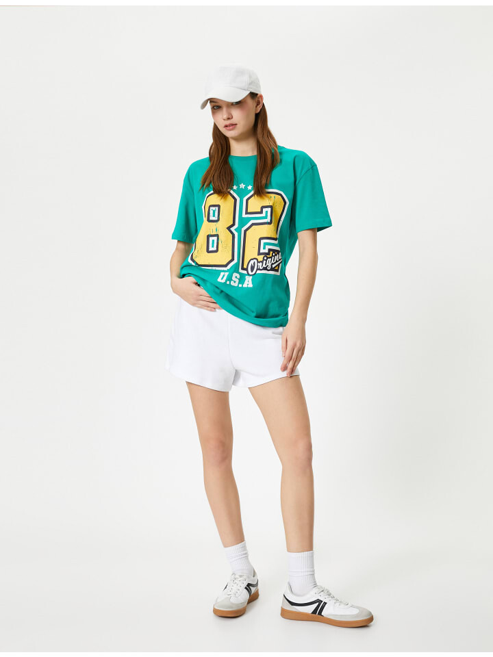 

Футболка KOTON T shirt, зеленый