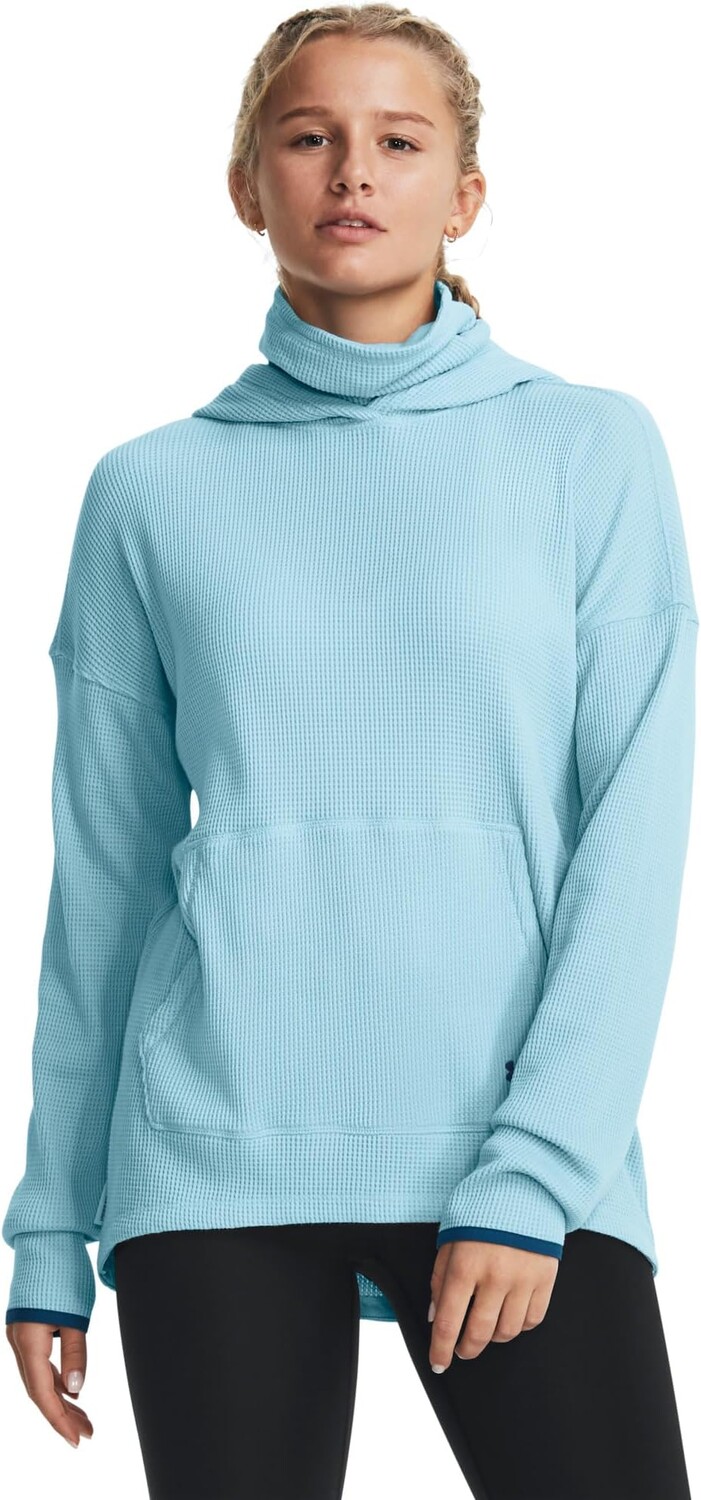 

Толстовка с вафельной воронкой Under Armour, цвет Blizzard/Varsity Blue