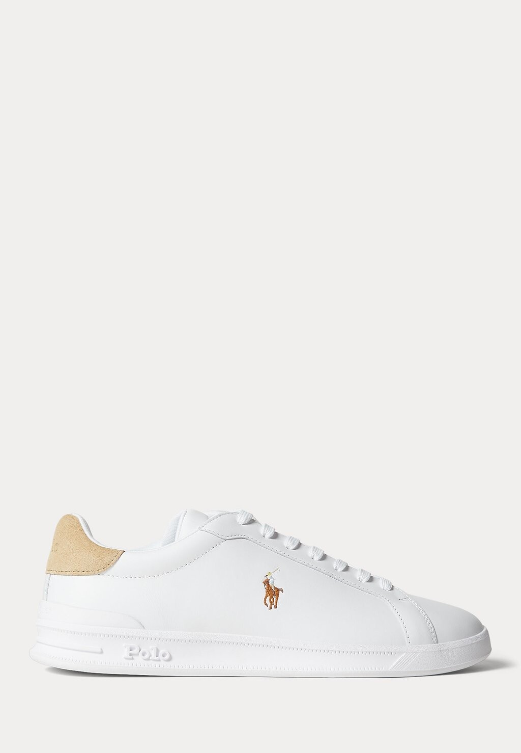 

Кроссовки HERITAGE COURT II LEATHER TRAINER Ralph Lauren, белый