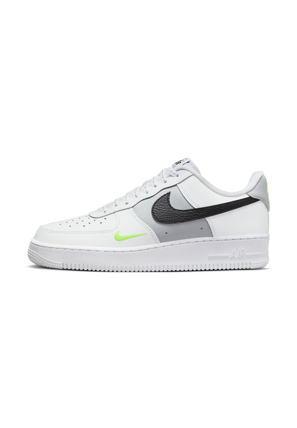 

Низкие кроссовки AIR FORCE 1 '07 Nike, белый вольт серый черный