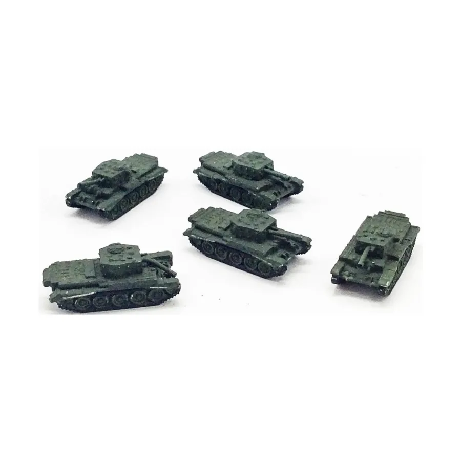 

Cromwell Mk IV, коллекция № 2, WWII Micro Armour - United Kingdom - Loose Miniatures (1:285)