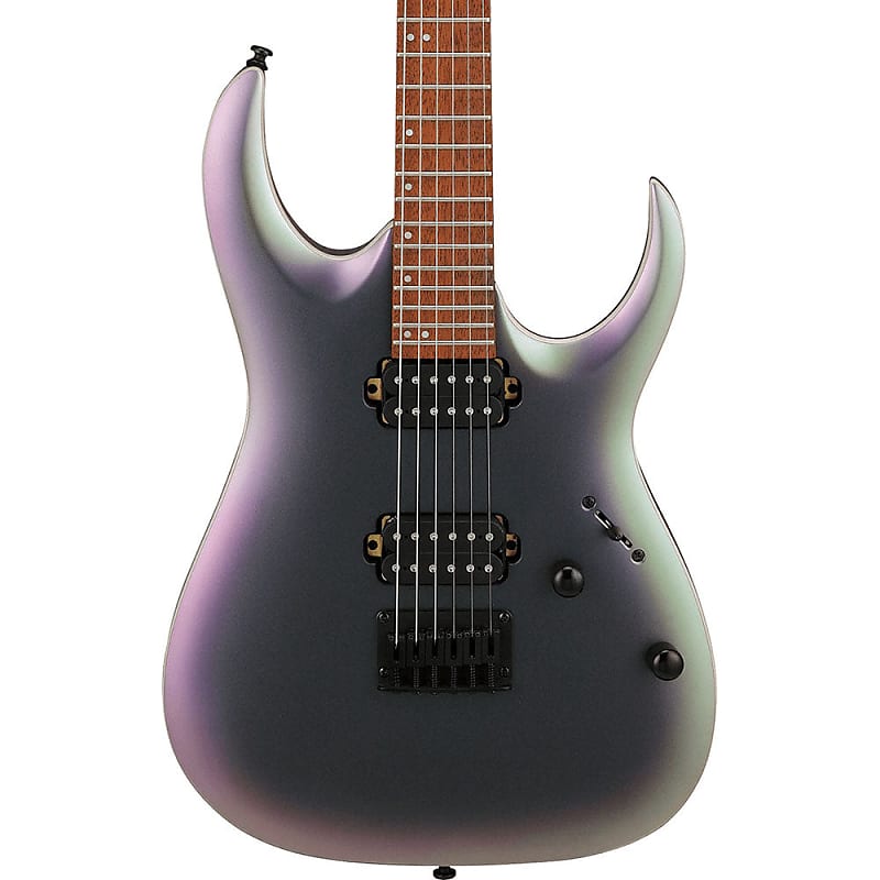 Электрогитара Ibanez RGA Standard Electric Guitar, Black Aurora Burst Matte электрогитара ibanez rga42hpsfm rga high performance guitar sea foam green matte