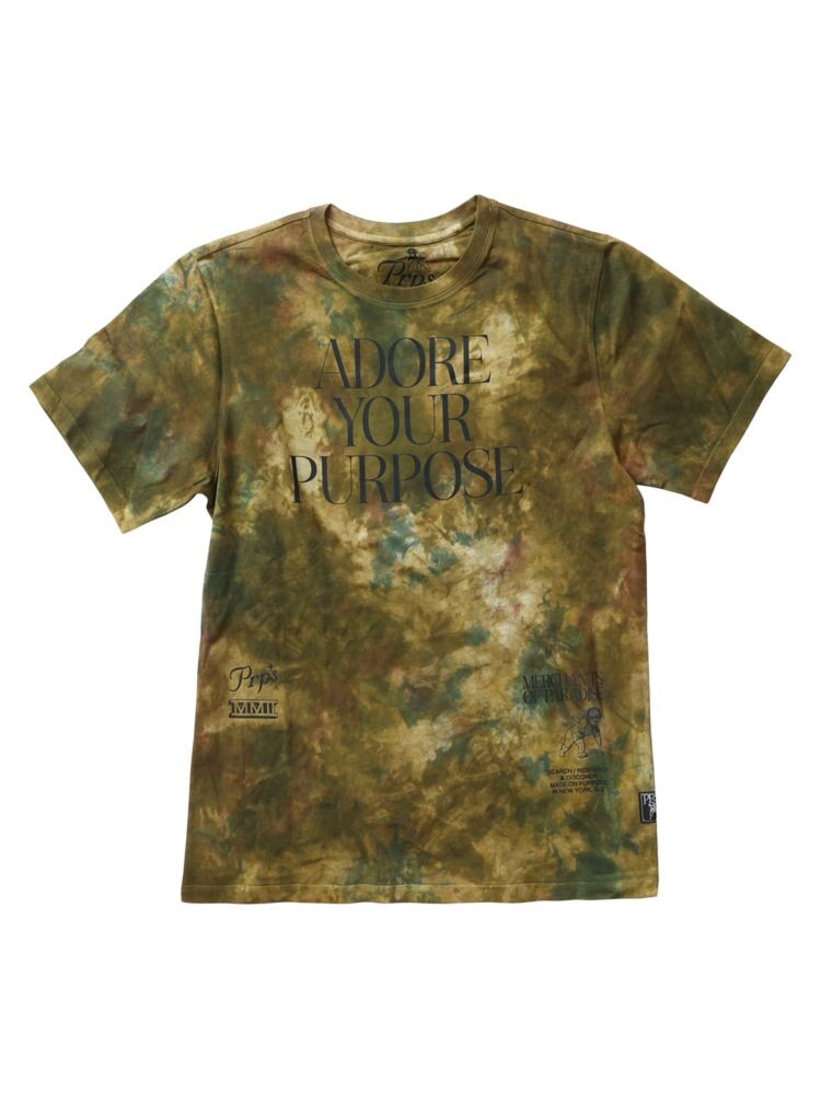 

Футболка Майкрофт Тай Дай Prps, цвет Olive Twist Multi