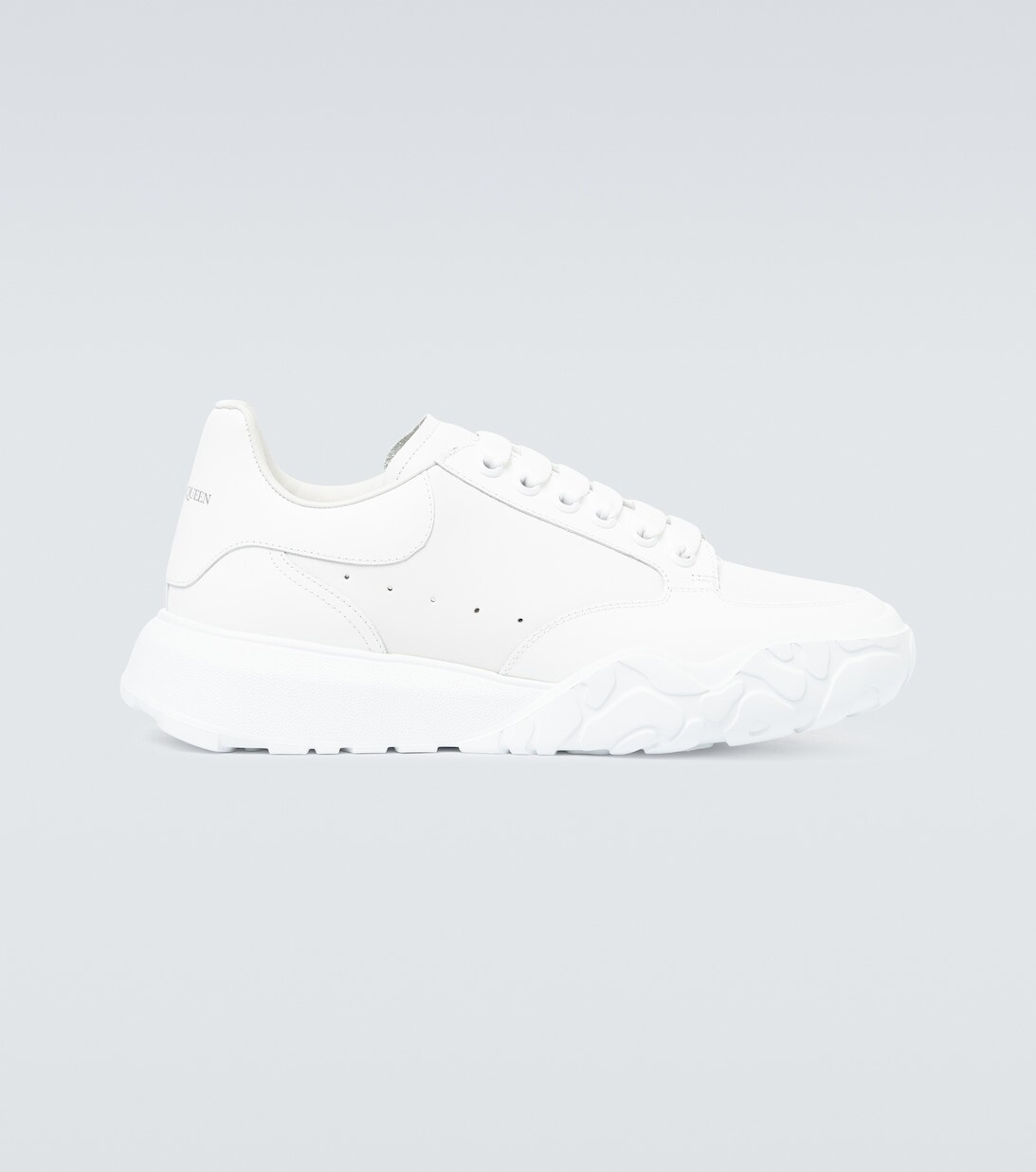 

Кеды из кожи Alexander McQueen, белый