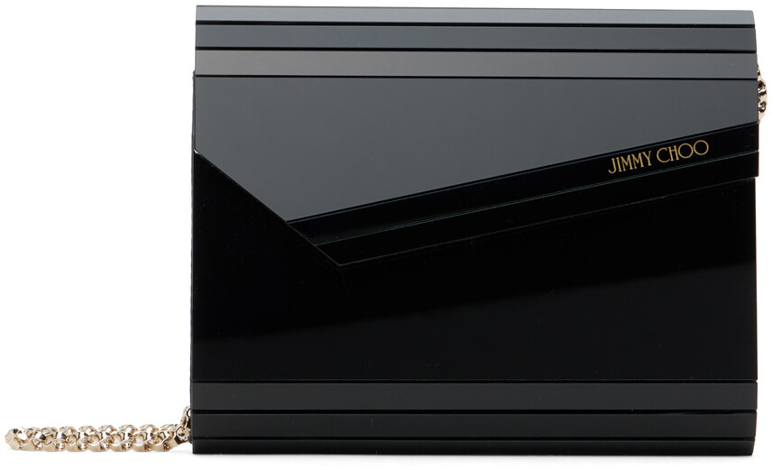 

Черный карамельный клатч Jimmy Choo