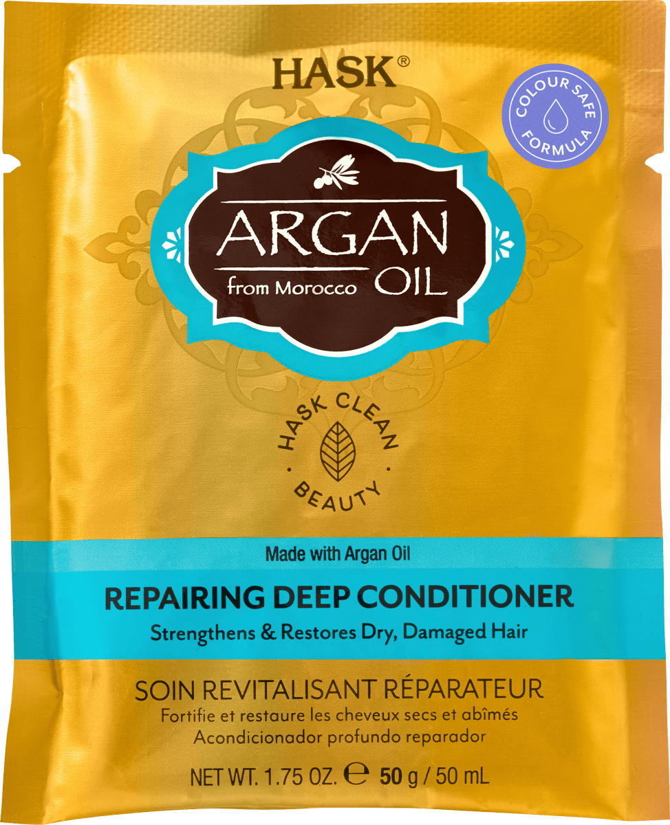Уход за волосами Аргановое масло пакетик 50 мл HASK аргановое масло увлажняющий уход за ногами xpel