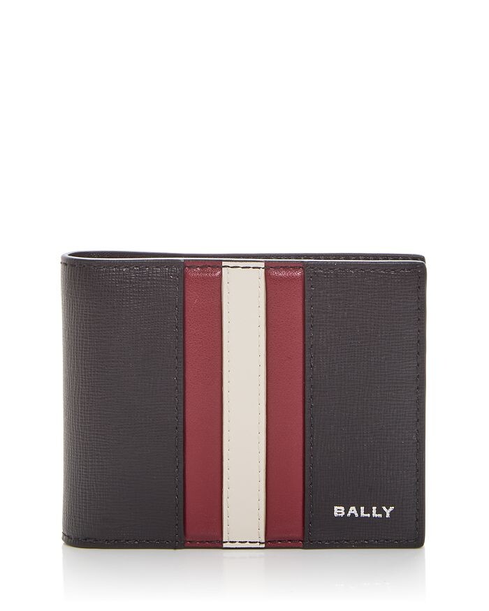 

Кожаный кошелек двойного сложения Bally Mythos, черный