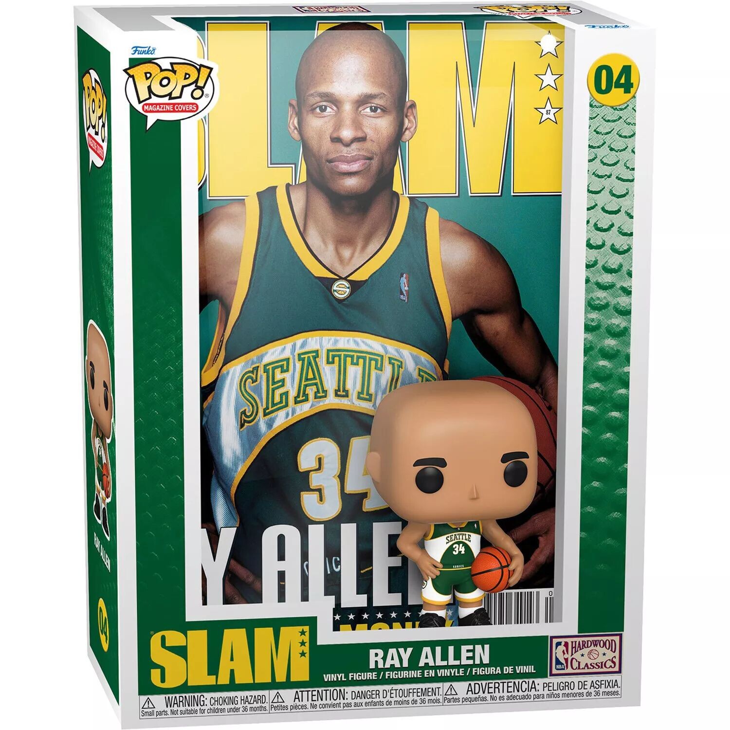 

Funko Рэй Аллен Сиэтл SuperSonics Pop! Обложка журнала Funko